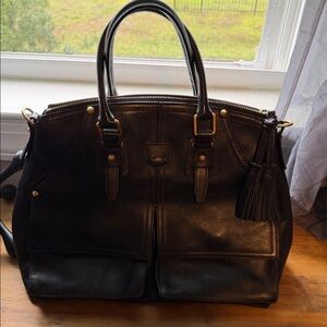 Dooney handbag, black
